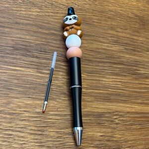 Black and Brown Sloth Pen